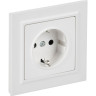 Электрическая розетка IEK BRITE BR-R14-16-K91-F